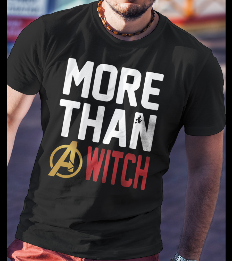 More Than A Witch Avengers Halloween T-Shirt