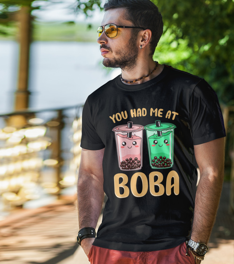 You Had Me At Kawaii Bubble Tea Boba T-Shirt
