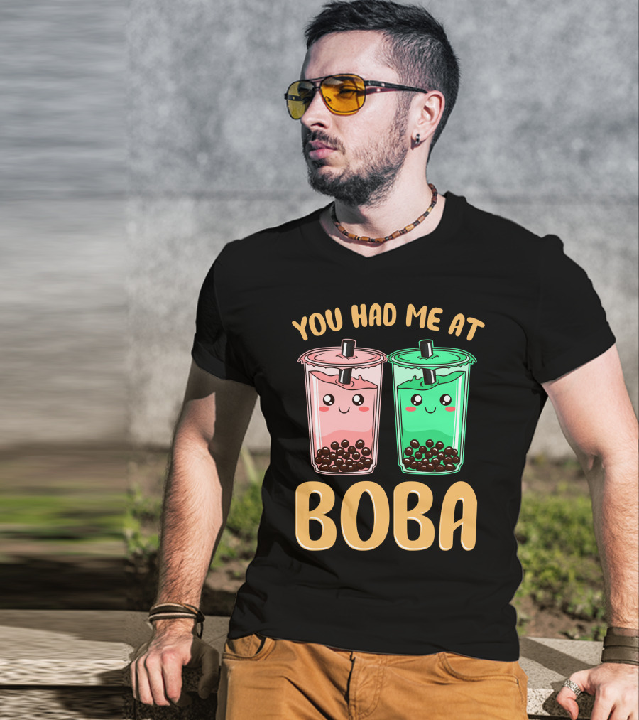 You Had Me At Kawaii Bubble Tea Boba T-Shirt