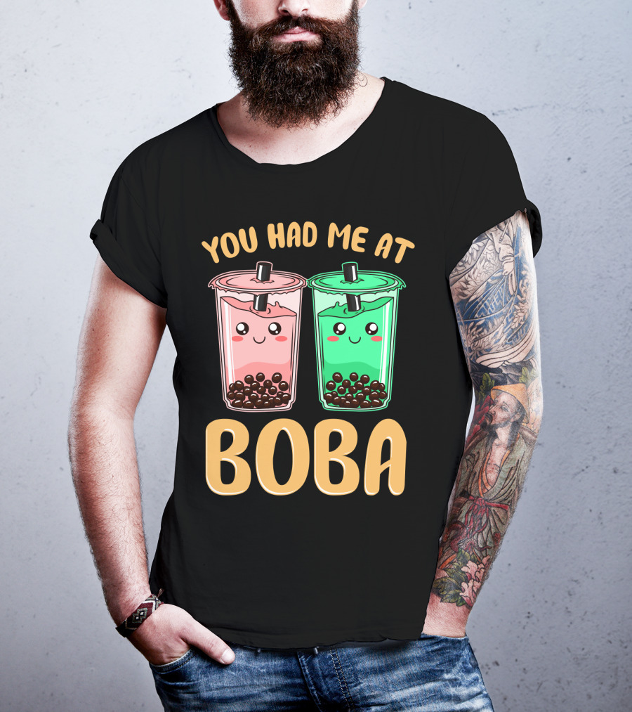 You Had Me At Kawaii Bubble Tea Boba T-Shirt