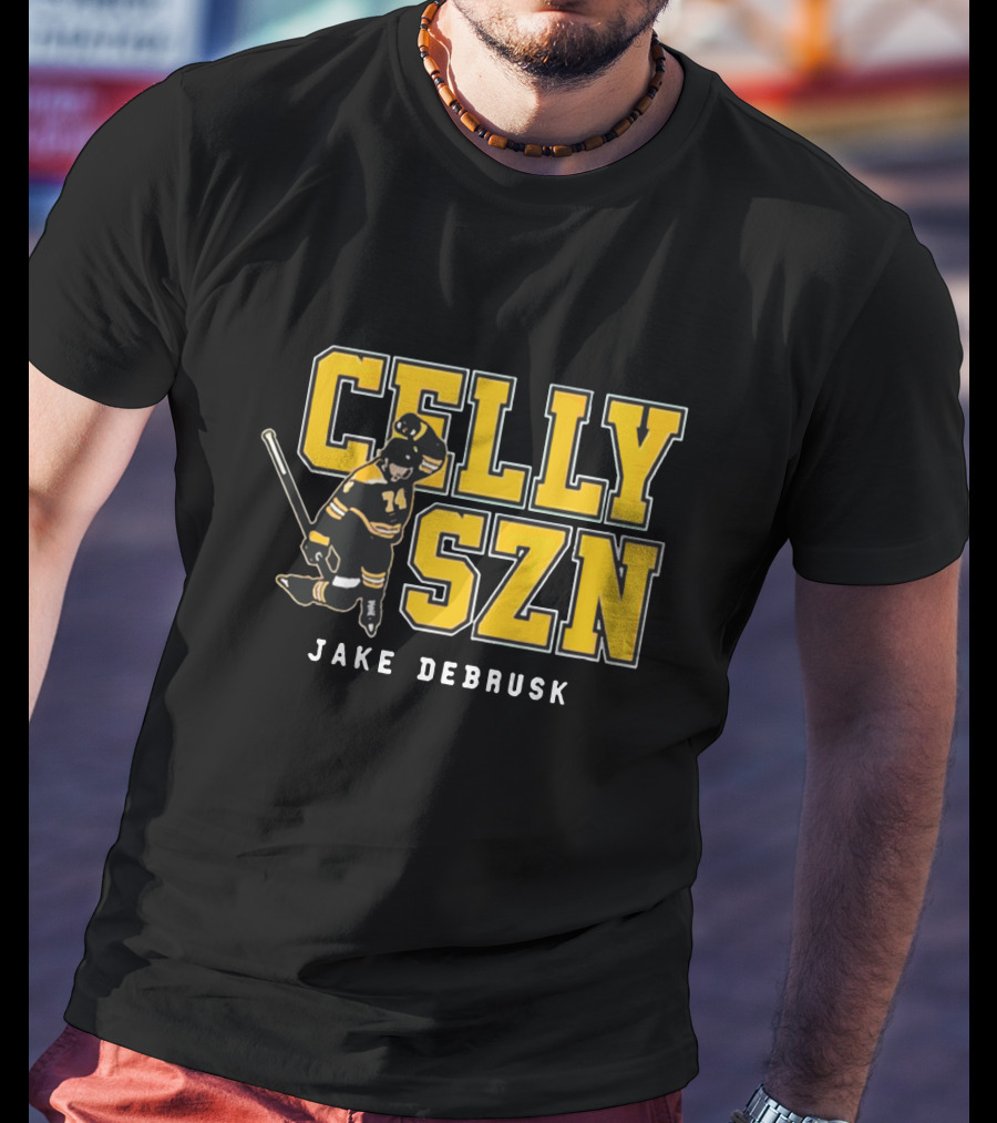 Jake Debrusk Celly Szn Hockey T-Shirt