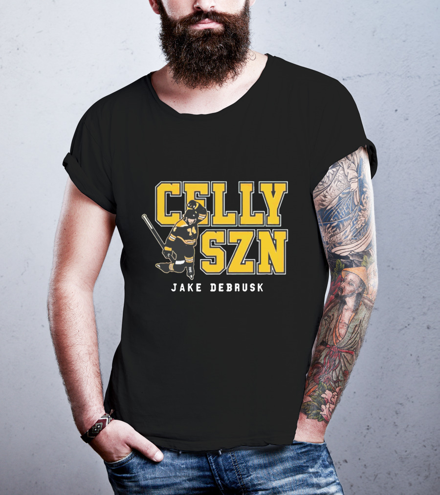 Jake Debrusk Celly Szn Hockey T-Shirt