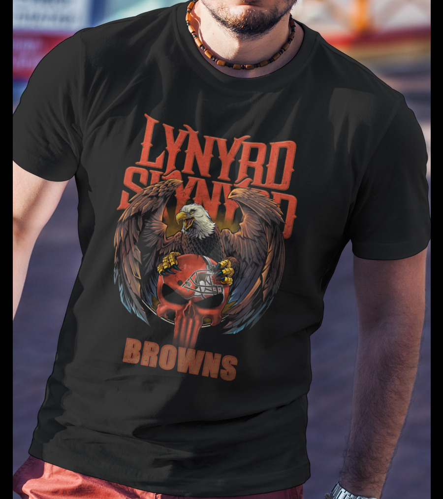 Lynyrd Skynyrd Eagles Browns T-Shirt