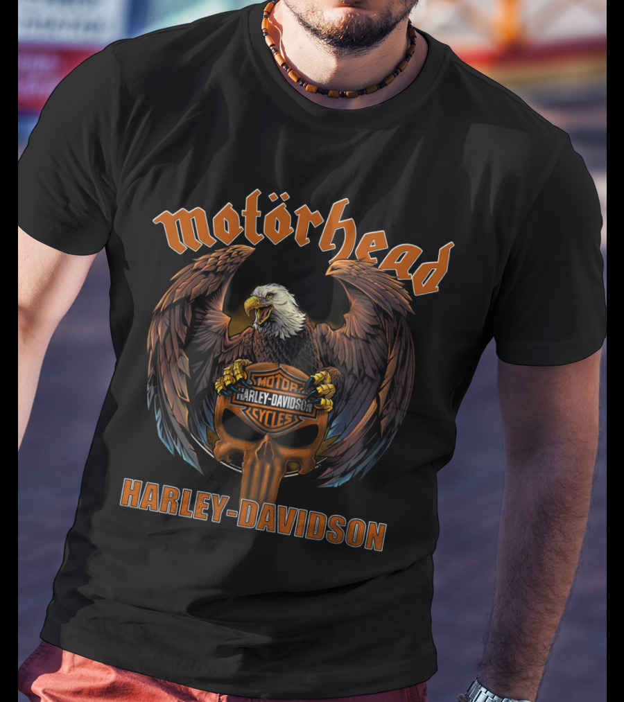 Motörhead Harley Davidson Cycles Eagle T-Shirt