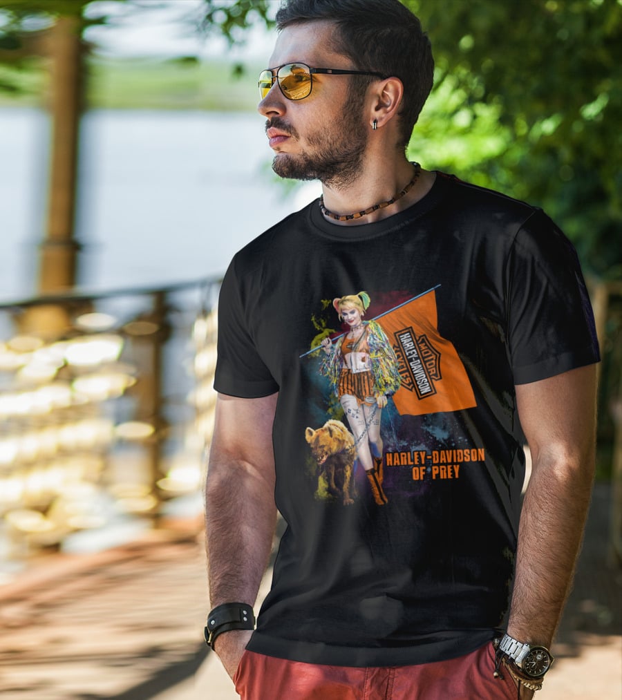 Harley Davidson Of Prey Cycle Fest Harley Quinn T-Shirt
