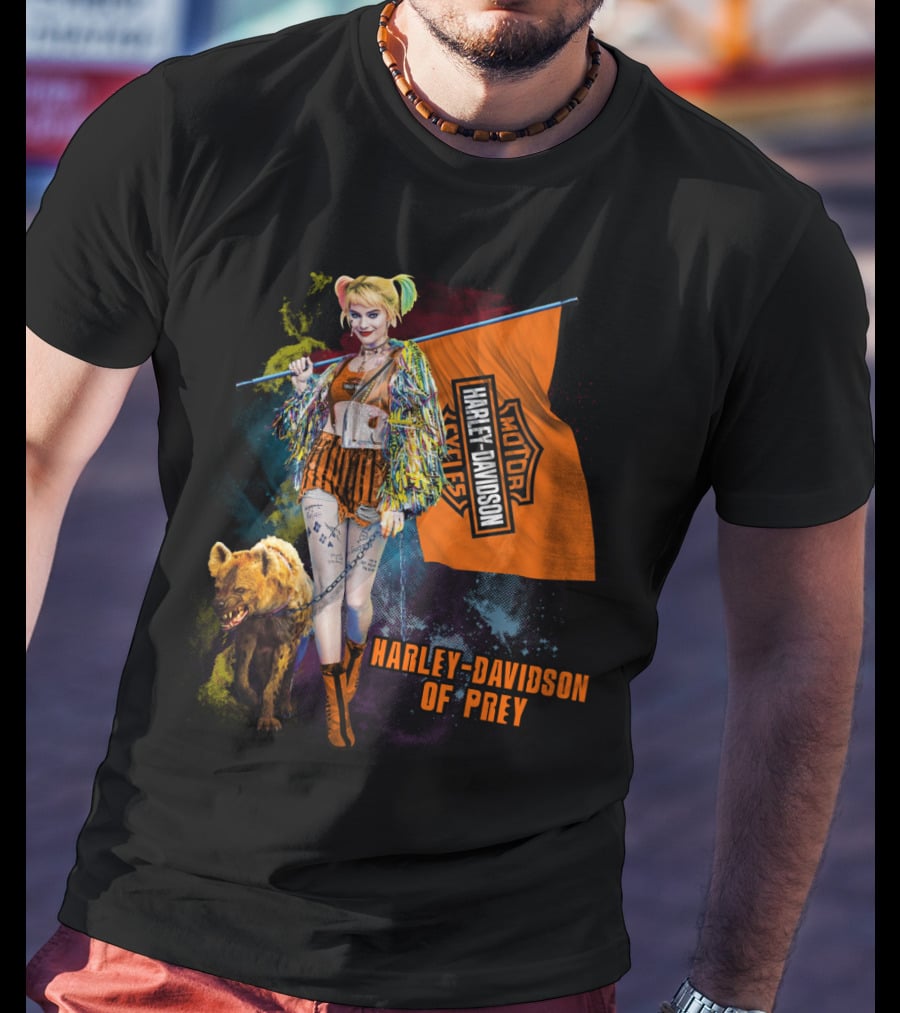 Harley Davidson Of Prey Cycle Fest Harley Quinn T-Shirt