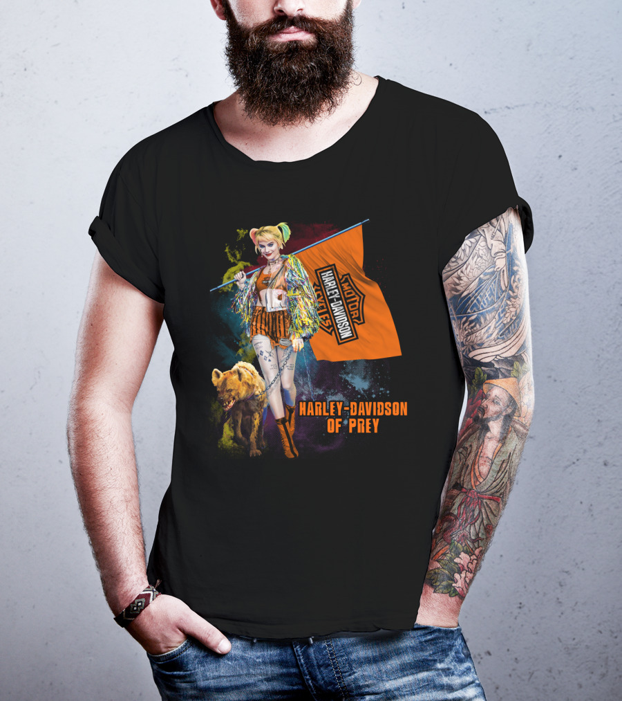 Harley Davidson Of Prey Cycle Fest Harley Quinn T-Shirt