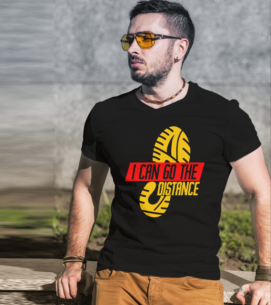 I Can Go The Distance Runner Running Coach Fan Lover Sport T-Shirt