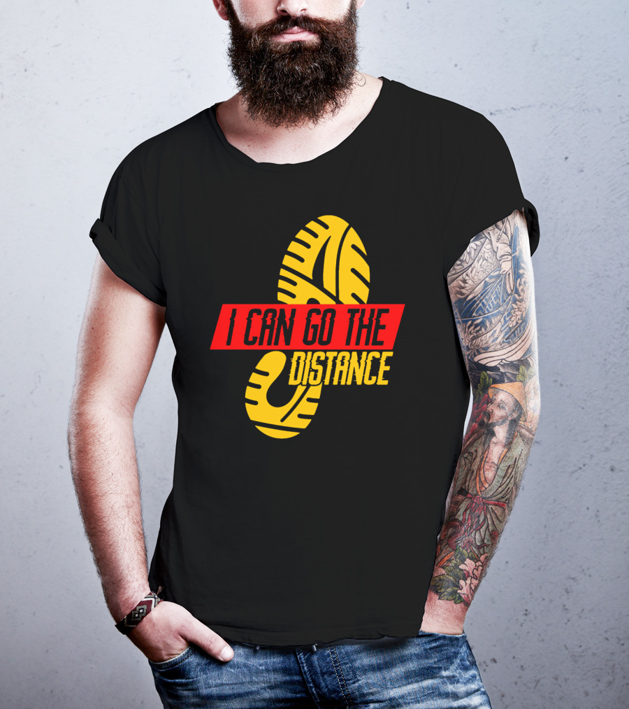 I Can Go The Distance Runner Running Coach Fan Lover Sport T-Shirt