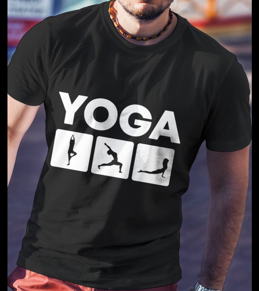 YOGA Poses Tree Warrior Cobra T-Shirt