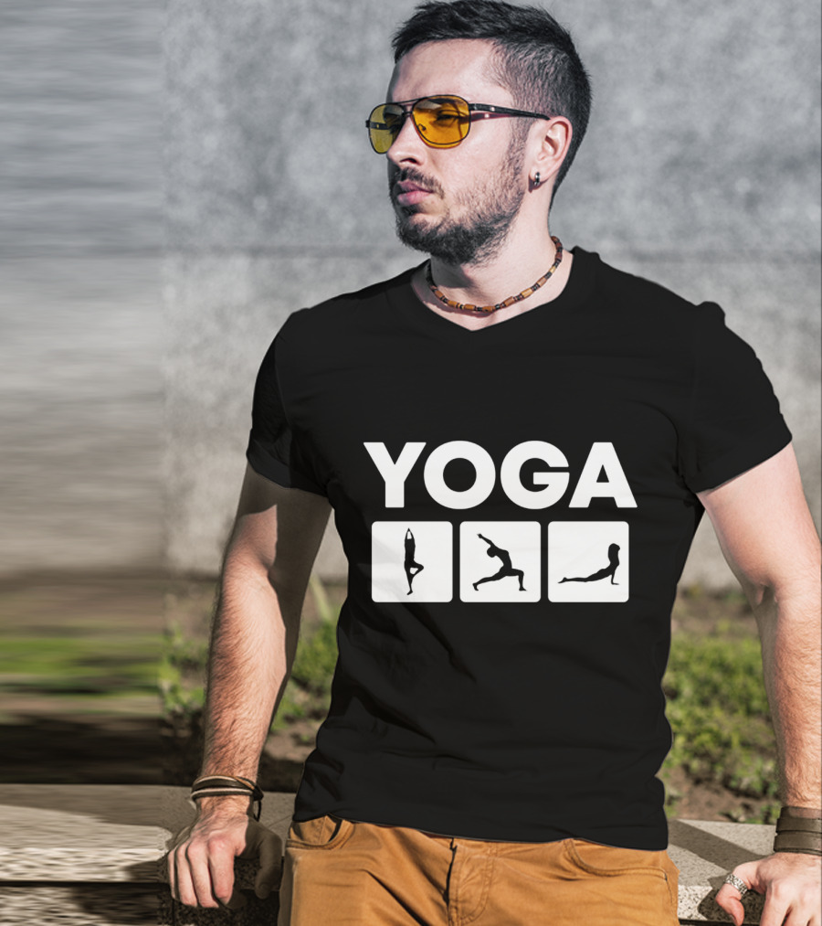 YOGA Poses Tree Warrior Cobra T-Shirt
