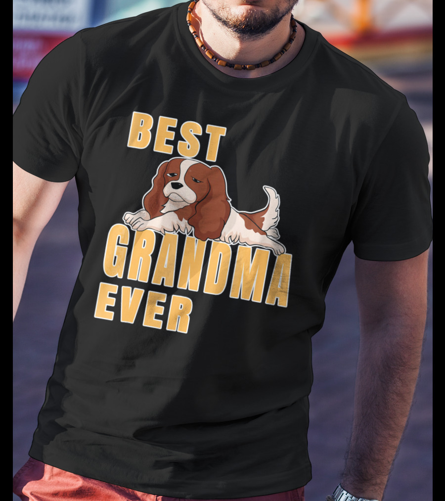 Best Cavalier King Charles Spaniel Grandma Ever T-Shirt