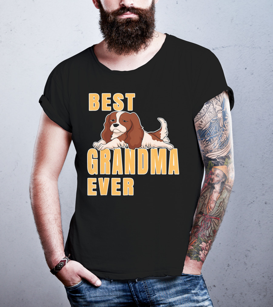 Best Cavalier King Charles Spaniel Grandma Ever T-Shirt