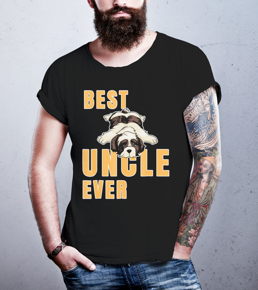 Best Shih Tzu Uncle Ever Dog T-Shirt