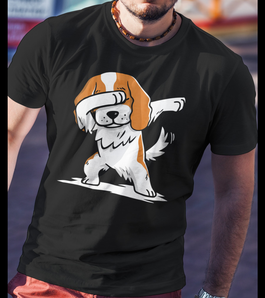 Cavalier King Charles Spaniel Dabbing Dance Pose T-Shirt