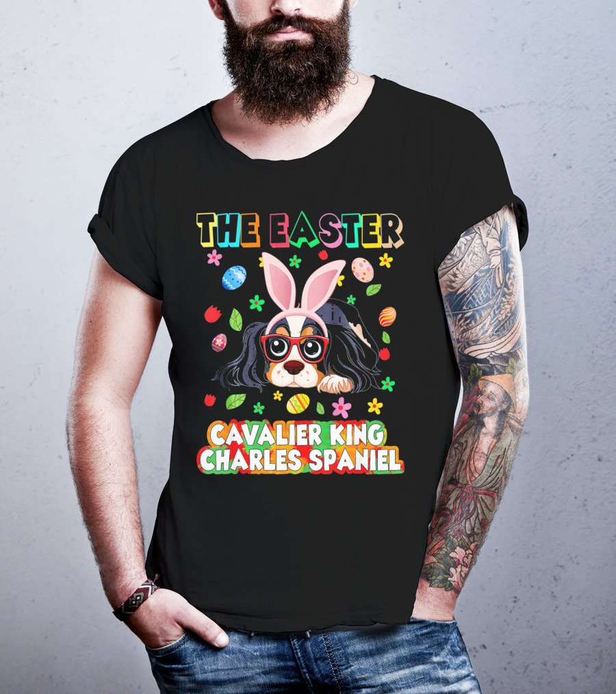 The Easter Cavalier King Charles Spaniel T-Shirt