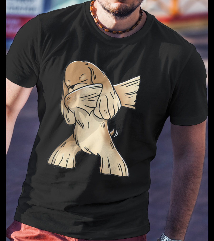 Cocker Spaniel Dab Pose Dance Move T-Shirt