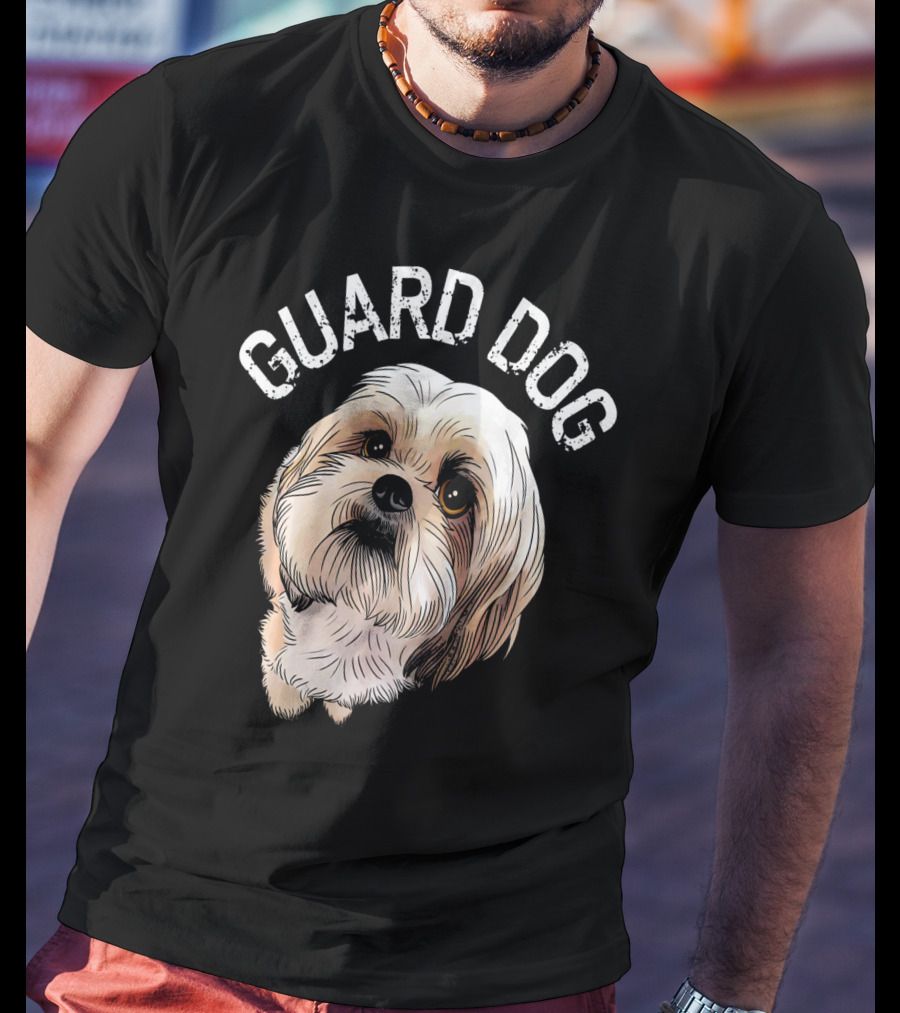 Guard Dog Shih Tzu Women's Birthday Funny T-Shirt