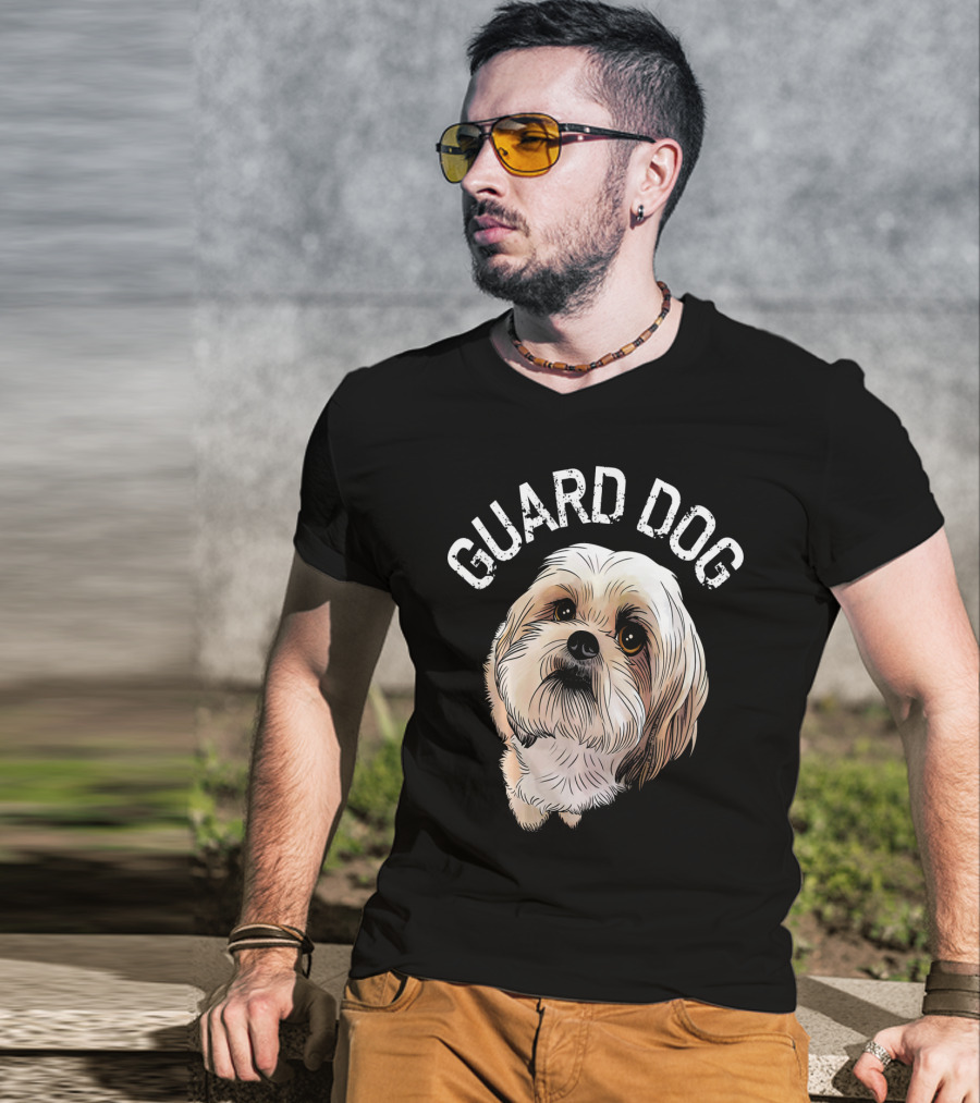 Guard Dog Shih Tzu Women's Birthday Funny T-Shirt