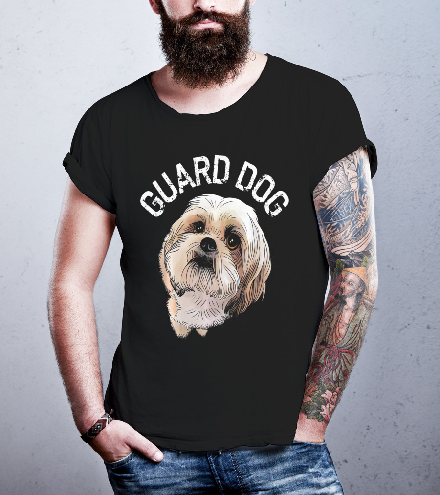 Guard Dog Shih Tzu Women's Birthday Funny T-Shirt