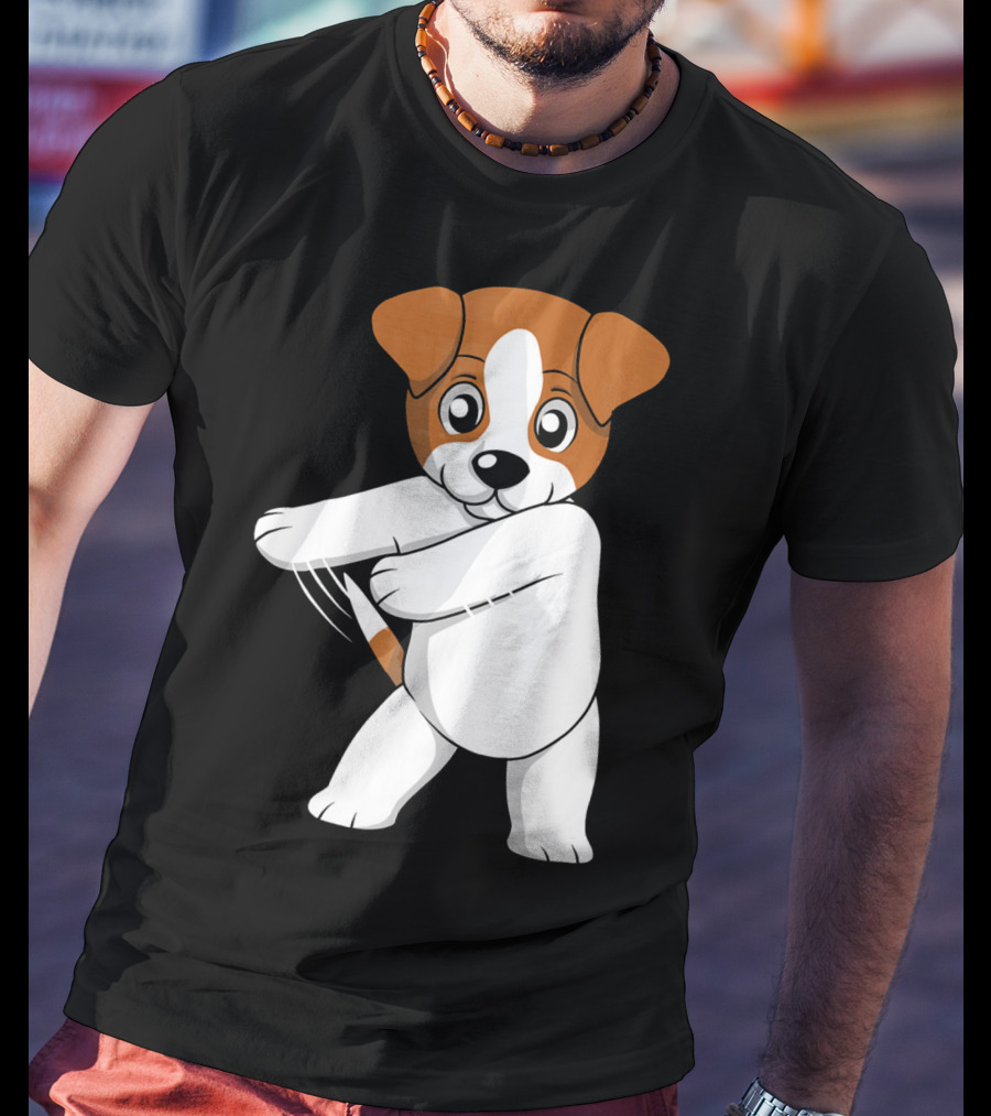 Jack Russell Terrier Dog Floss Dance Flossing T-Shirt
