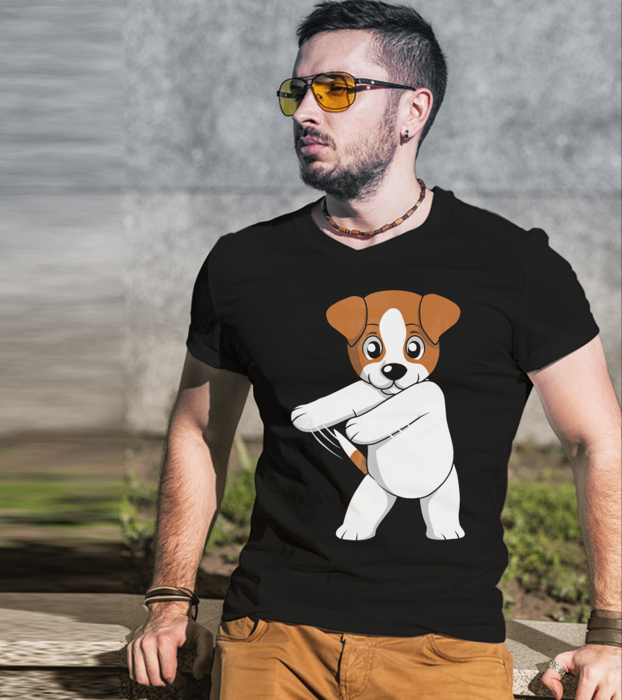 Jack Russell Terrier Dog Floss Dance Flossing T-Shirt
