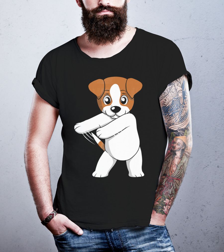 Jack Russell Terrier Dog Floss Dance Flossing T-Shirt