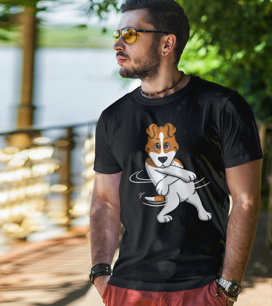 Jack Russell Terrier Dance Move Spin Trend T-Shirt