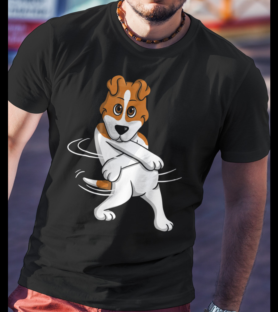 Jack Russell Terrier Dance Move Spin Trend T-Shirt