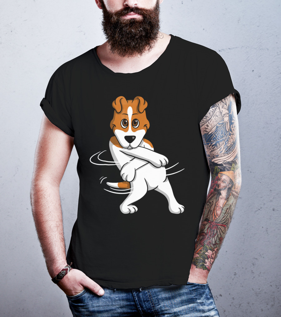 Jack Russell Terrier Dance Move Spin Trend T-Shirt