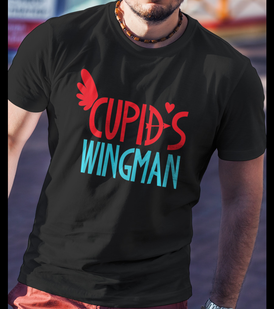 Cupid's Wingman Funny Valentine's Day T-Shirt