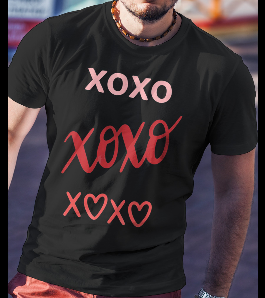 Cute Valentine XOXO Heart XOXO Valenti T-Shirt