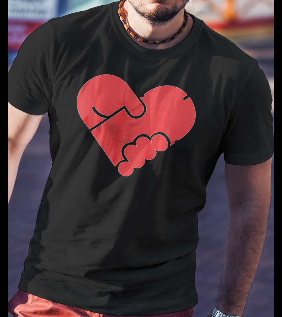 Hilarious Puzzle Heart For Single Men In Valen T-Shirt