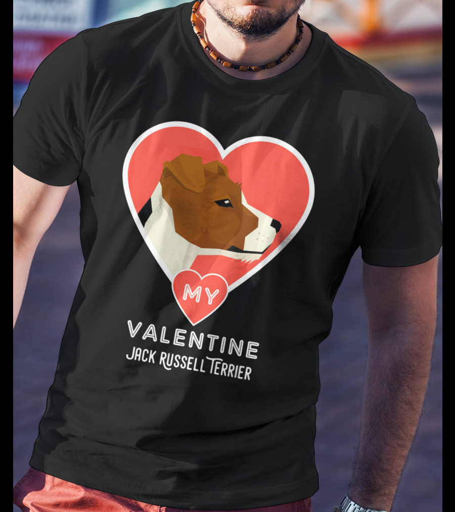 My Valentine Jack Russell Terrier T-Shirt