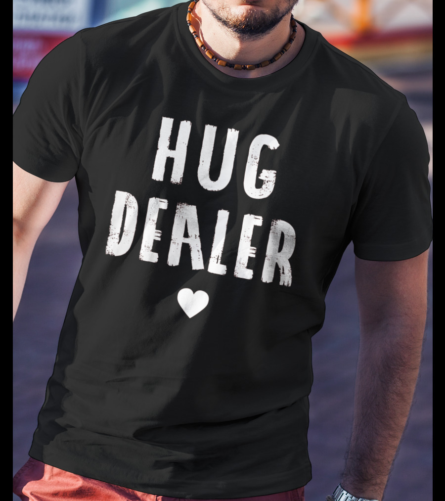 Kids Valentine's Day Hug Dealer Heart T-Shirt