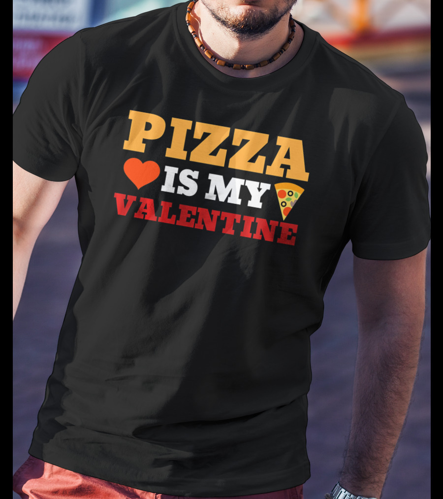 Pizza Heart Is My Slice Valentine T-Shirt