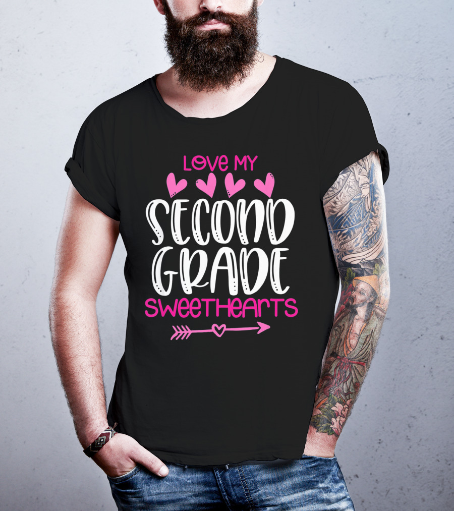 Love My Second Grade Sweethearts T-Shirt