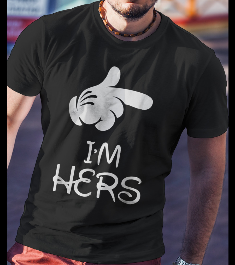 I'm Hers Funny Couple Valentine's Day Mens T-Shirt