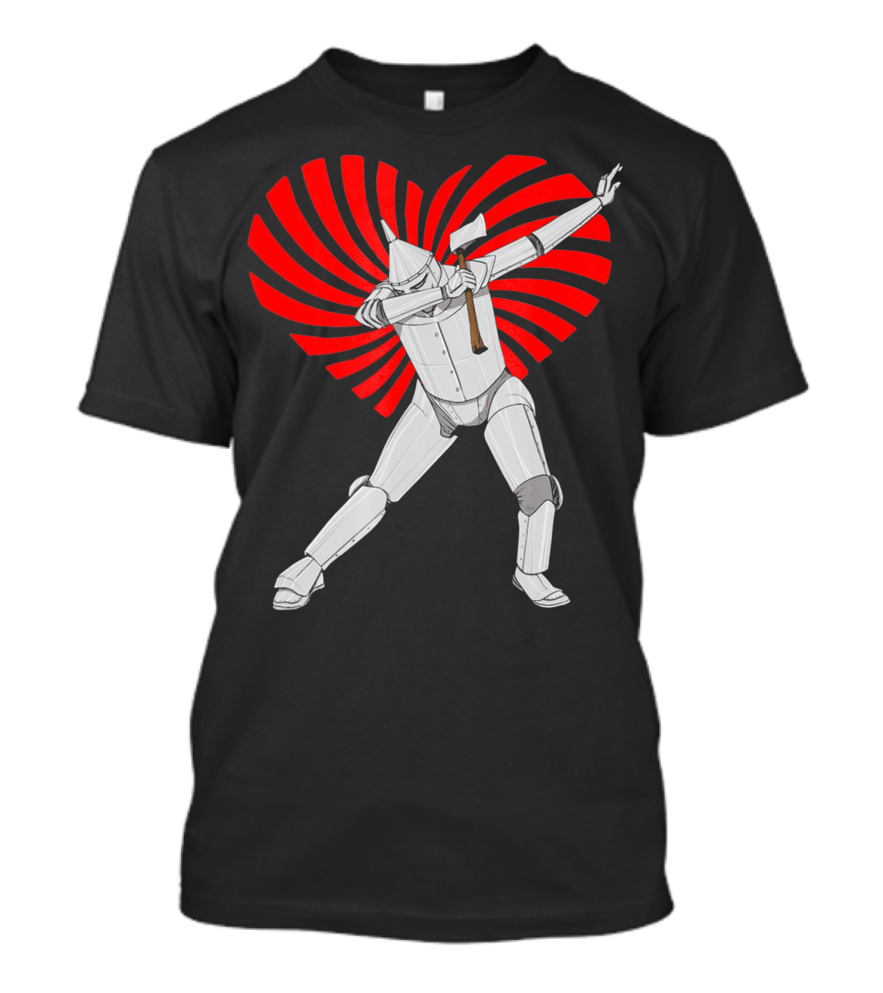 Wizard Of Oz Tin Man Swirl Dab Dance T-Shirt