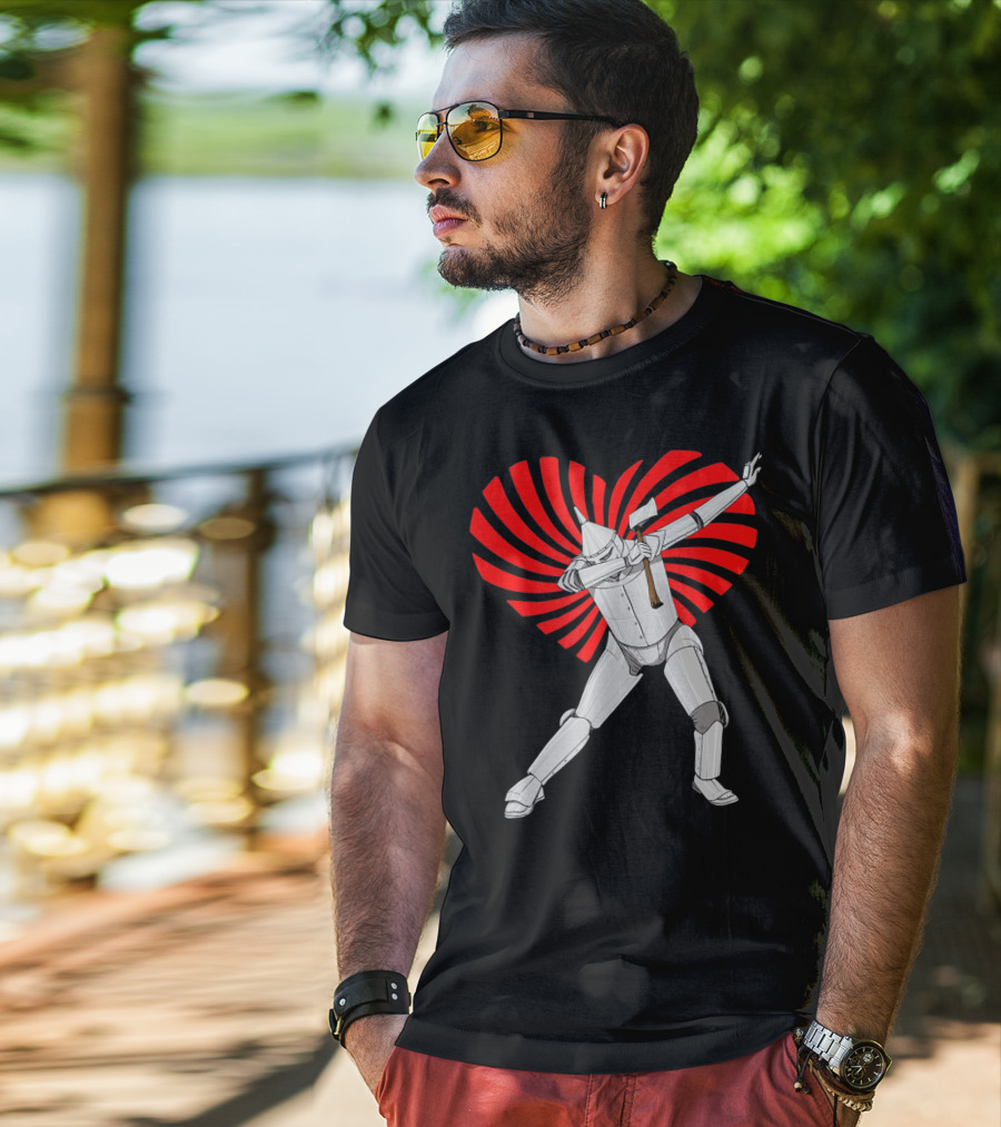 Wizard Of Oz Tin Man Swirl Dab Dance T-Shirt