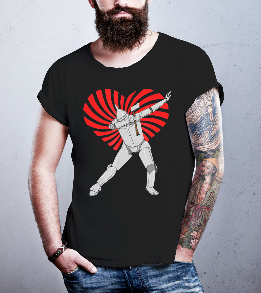 Wizard Of Oz Tin Man Swirl Dab Dance T-Shirt
