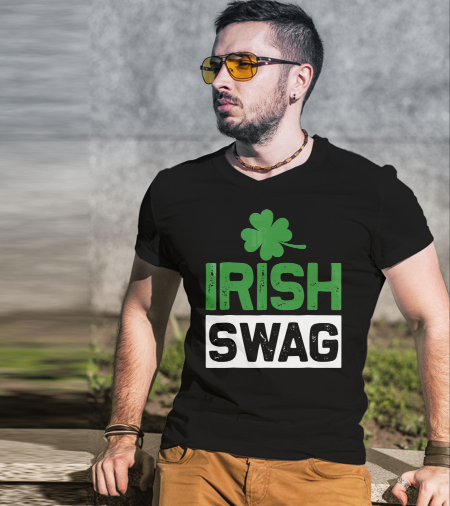 Irish Shamrock Swag T-Shirt