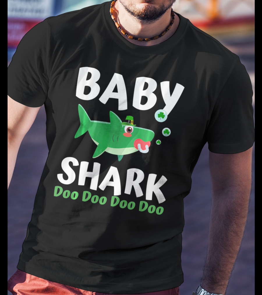 Baby Shark Doo Doo Doo Doo Irish T-Shirt
