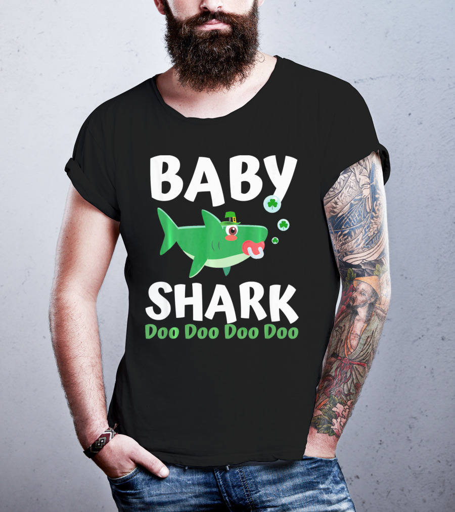 Baby Shark Doo Doo Doo Doo Irish T-Shirt