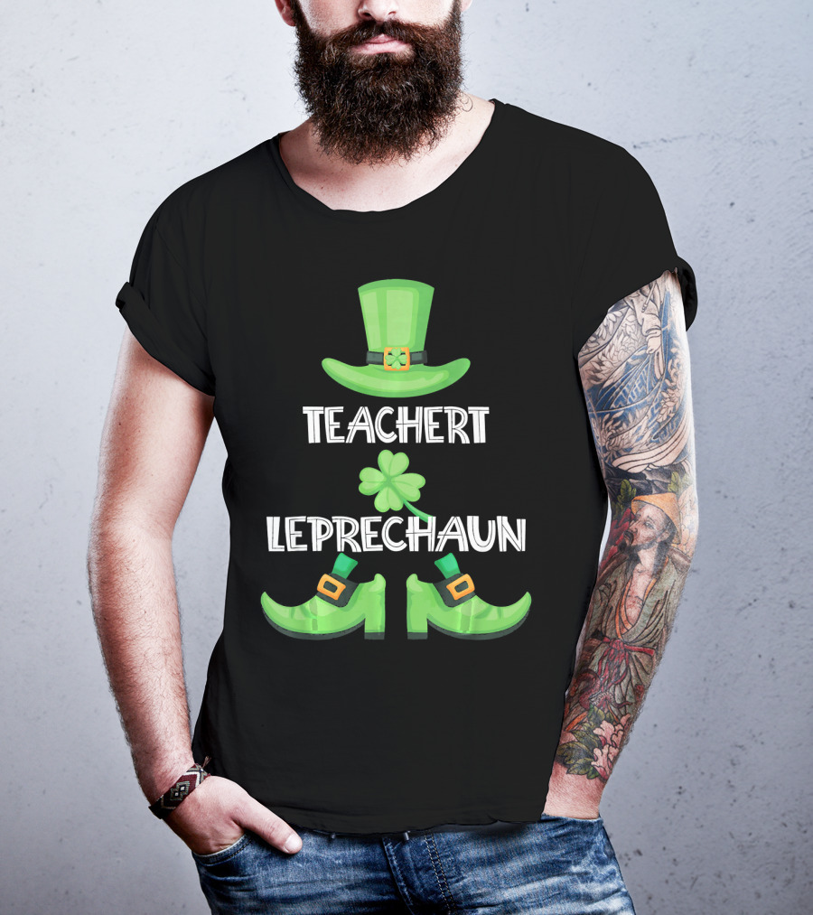 Teacher Leprechaun St. Patrick's Day Family Matching Group T-Shirt