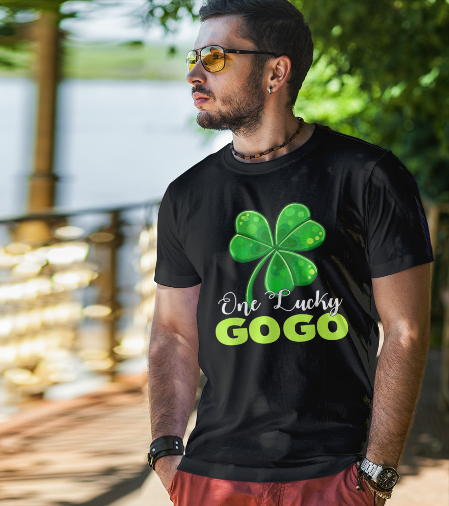 One Lucky Gogo Clover T-Shirt