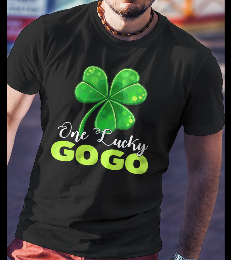 One Lucky Gogo Clover T-Shirt