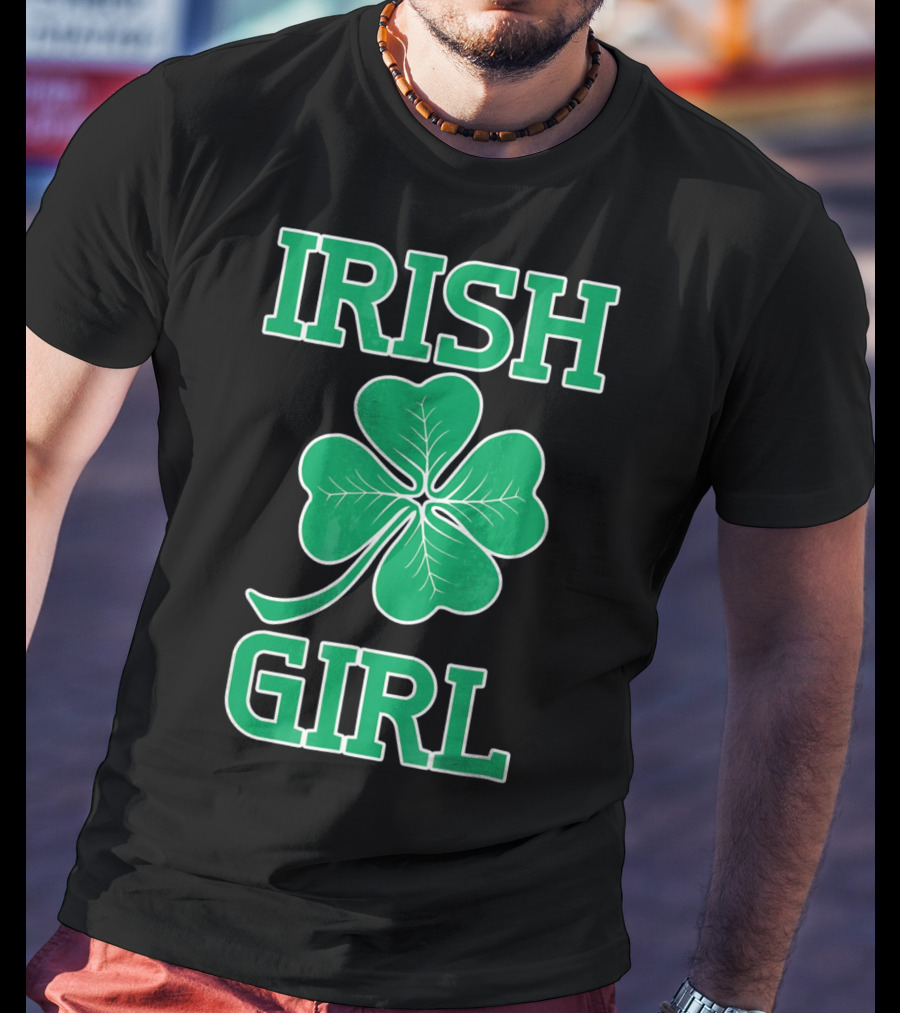 Irish Girl Shamrock St. Patrick's Day T-Shirt
