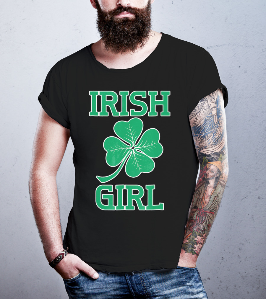 Irish Girl Shamrock St. Patrick's Day T-Shirt