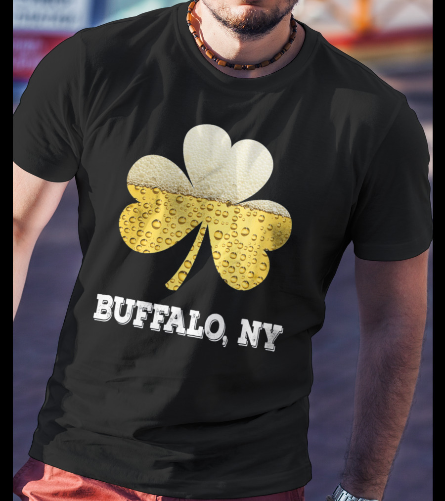 Buffalo NY Shamrock Beer T-Shirt